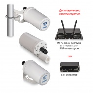 Роутер Kroks Rt-Pot RSIM DS sH с модемом Huawei E3372, поддержкой SIM-инжектора, гермоввод RJ-45